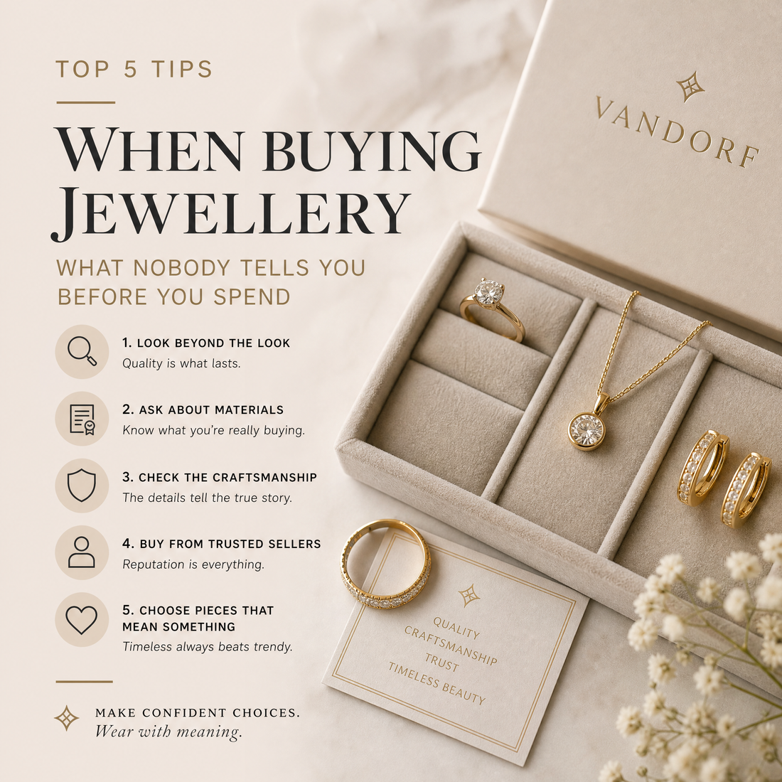 Top 5 Tips When Buying Jewellery — What Nobody Tells You Before You Spend