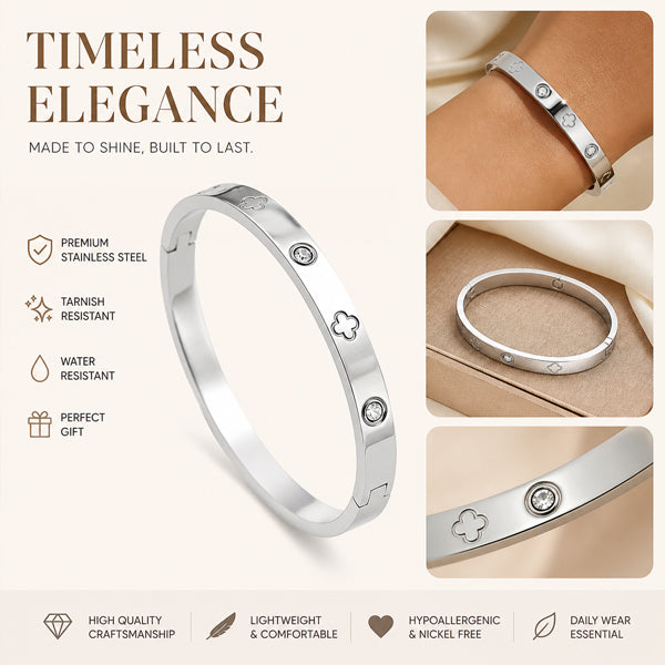 Vandorf Clover Luxe Bracelet – Timeless Elegance