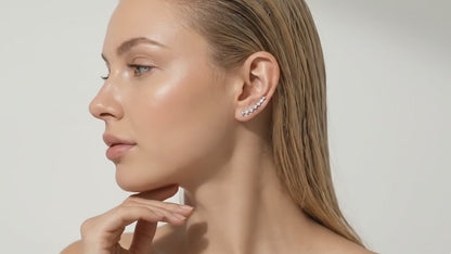 Vandorf "Celestial Vine" Ear Climbers | Sterling Silver 925